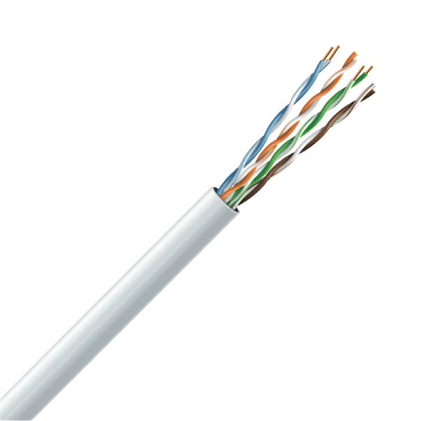 Кабель Cat. 5e U/UTP 4х2х24 AWG, бухта 305м.(7091001) мідь внутрішній ЗЗКМ