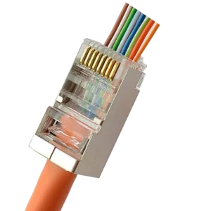 Kingda RJ45 STP кат. 5e Конектор з наскрізними отворами