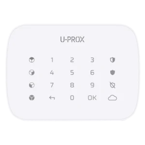 U-Prox Keypad G4 White Бездротова сенсорна клавіатура для чотирьох груп