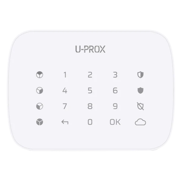 U-Prox Keypad G4 White Бездротова сенсорна клавіатура для чотирьох груп