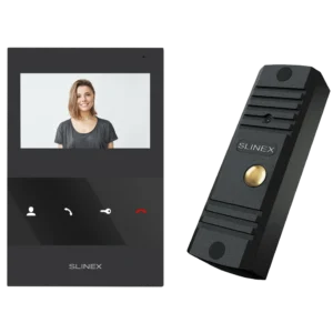 Slinex ML-16HD(Black)+SQ-04M(Black) Комплект відеодомофону