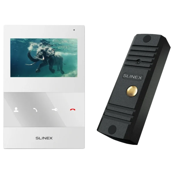 Slinex ML-16HD(Black)+SQ-04M(White) Комплект відеодомофону
