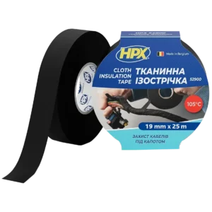 HPX LI1925 19мм х 25м Стрічка тканинна ізоляційна