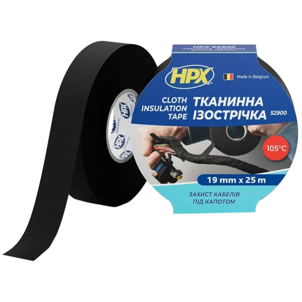 HPX LI1925 19мм х 25м Стрічка тканинна ізоляційна