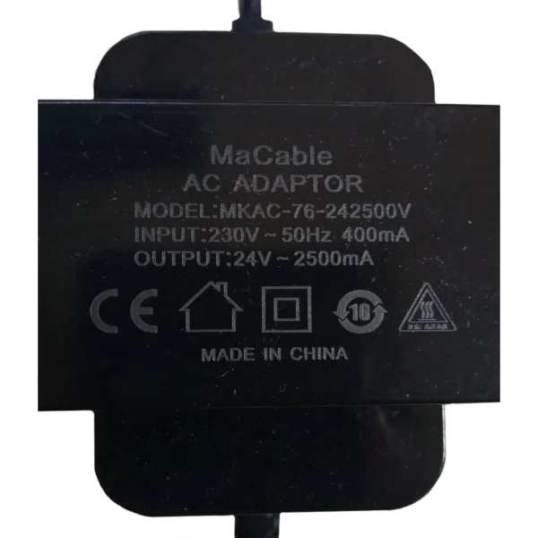 Hikvision MKAC-76-242500V,AC24V2.5A Блок живлення