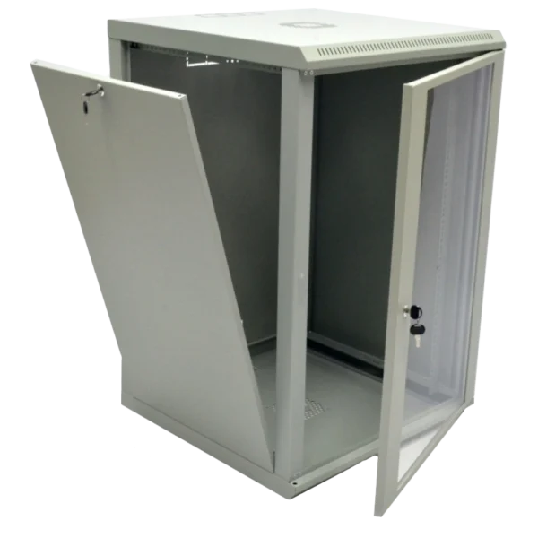 19"18U 600x600x907 акриловое стекло серое Шафа - Зображення 2