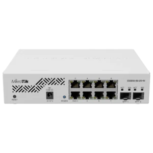 MikroTik CSS610-8G-2S+IN Комутатор 8 портів керований