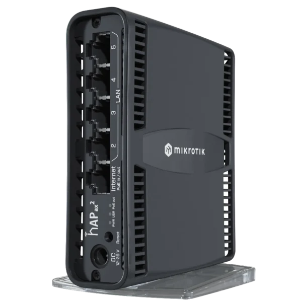 Mikrotik hAP ax² (C52iG-5HaxD2HaxD-TC) Бездротовий WiFi 6 маршрутизатор