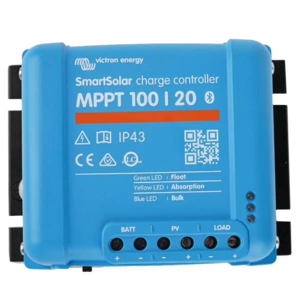 Victron Energy SmartSolar MPPT 100/20 48V  (20A,12/24/48В) Контролер заряду - Зображення 3