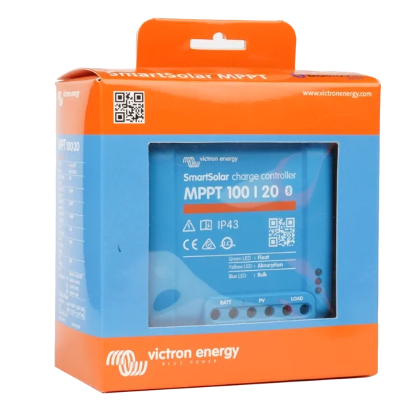 Victron Energy SmartSolar MPPT 100/20 48V  (20A,12/24/48В) Контролер заряду - Зображення 6