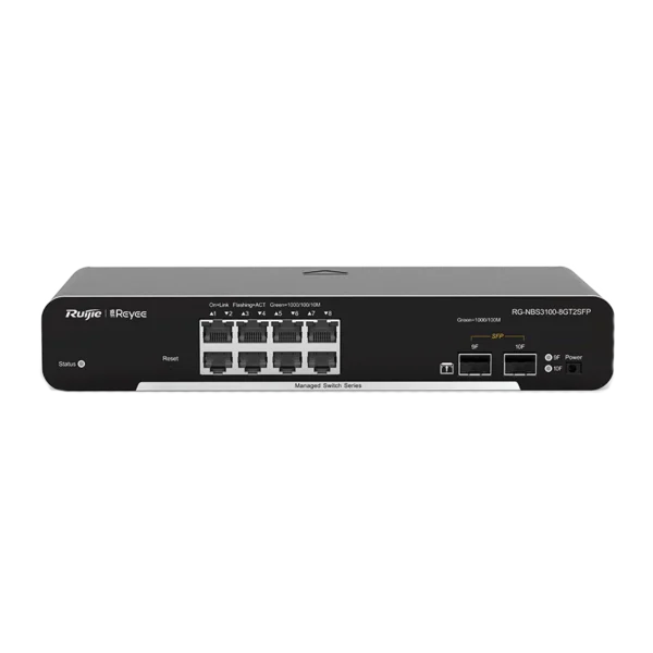Ruijie RG-NBS3100-8GT2SFP L2 Комутатор 8 портів керований