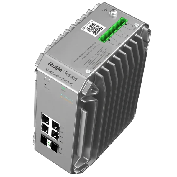 Ruijie RG-NIS3100-4GT2SFP-HP IP40 Комутатор 4 порти керований - Зображення 3