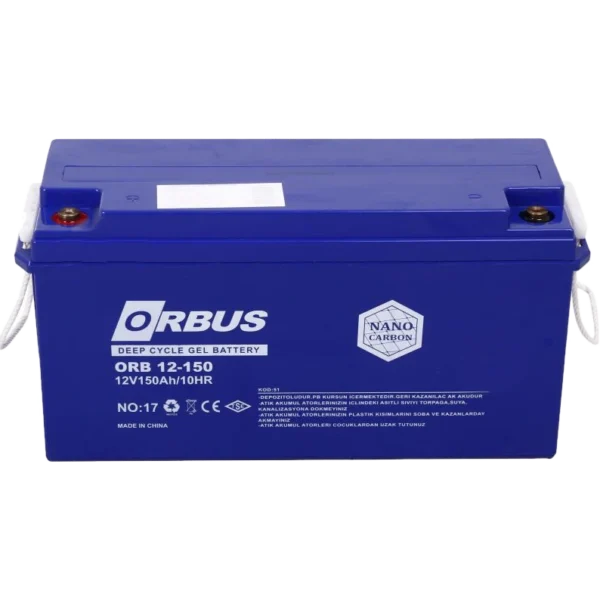ORBUS CG12150 150A•ч 12В гелевая Свинцево-кислотна акумуляторна батарея