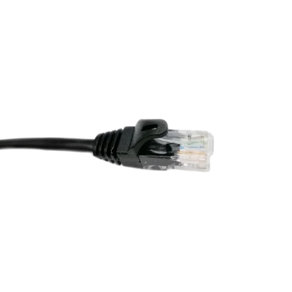 Патч-корд  E-server UTP,  0.5 м, кат. 5e чорний