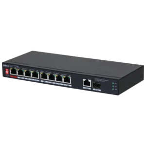 Dahua DH-PFS3110-8ET1GT1GF-96 PoE Комутатор 8 портів некерований