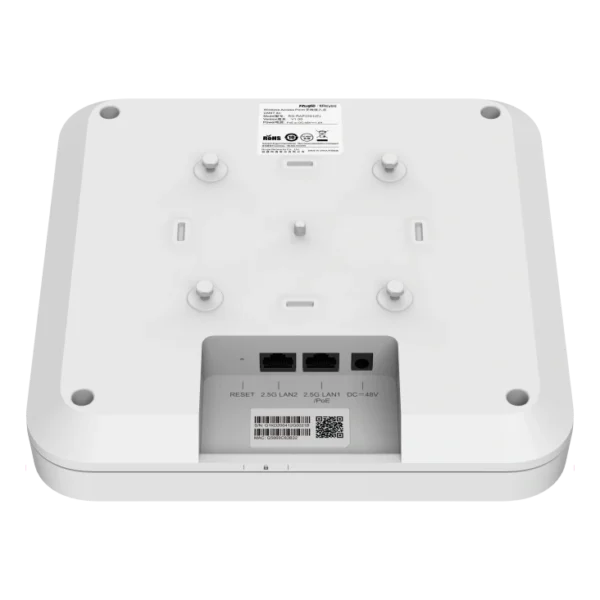 Ruijie Reyee RG-RAP2260(H) Wi-Fi 6 AX6000 точка доступу високої щільності Multi-G - Зображення 3