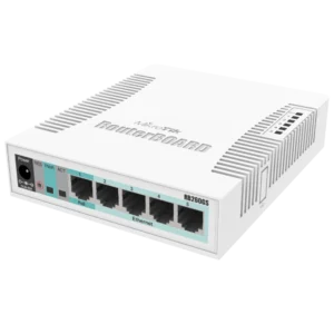 MikroTik RB260GS (CSS106-5G-1S) Комутатор 5 портів керований