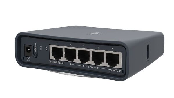 MikroTik RB952Ui-5ac2nD-TC Двохдіапазонна Wi-Fi точка доступу з 5-портами Ethernet - Зображення 4