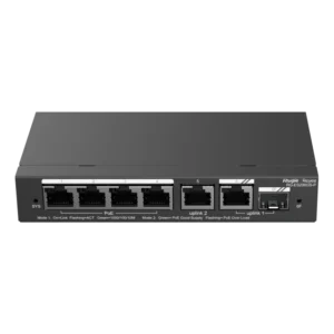 Ruijie RG-ES206GS-P PoE Комутатор 6 портів керований