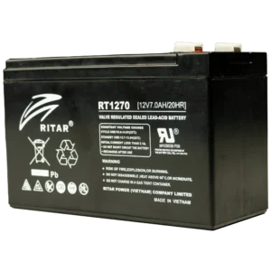 Ritar RT1270 7А•ч 12В Свинцево-кислотна акумуляторна батарея