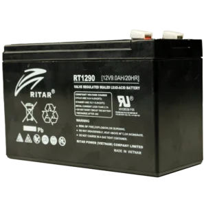 Ritar RT1290 9А•ч 12В Свинцево-кислотна акумуляторна батарея