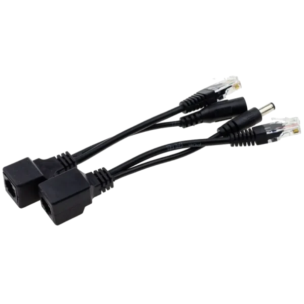 SEVEN P-731 PoE SET black Адаптер
