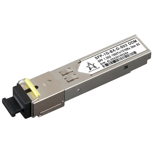 ALISTAR SFP-1G-BX-D-S03 SFP 1G 1SM WDM SC 3KM TX1550/RX1310nm DDM Модуль