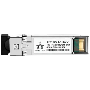 ALISTAR SFP-10G-LR-BX-D SFP+ 10G BASE-BX 1SM WDM LC 20KM TX1330/RX1270nm DOM Модуль