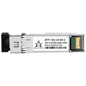 ALISTAR SFP-10G-LR-BX-U SFP+ 10G BASE-BX 1SM WDM LC 20KM TX1270/RX1330nm DOM Модуль