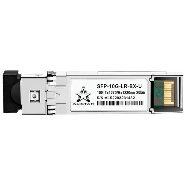 ALISTAR SFP-10G-LR-BX-U SFP+ 10G BASE-BX 1SM WDM LC 20KM TX1270/RX1330nm DOM Модуль