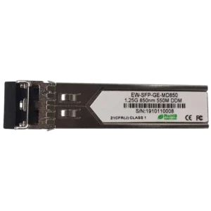 Ewind EW-SFP-GE-MD850 155M, Multi-mode Dual Fiber, 850nm, 550meter, LC connector Модуль SFP