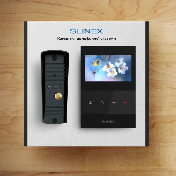 Slinex SQ-04(Black)+ML-16НD(Black) Комплект відеодомофону - Зображення 5