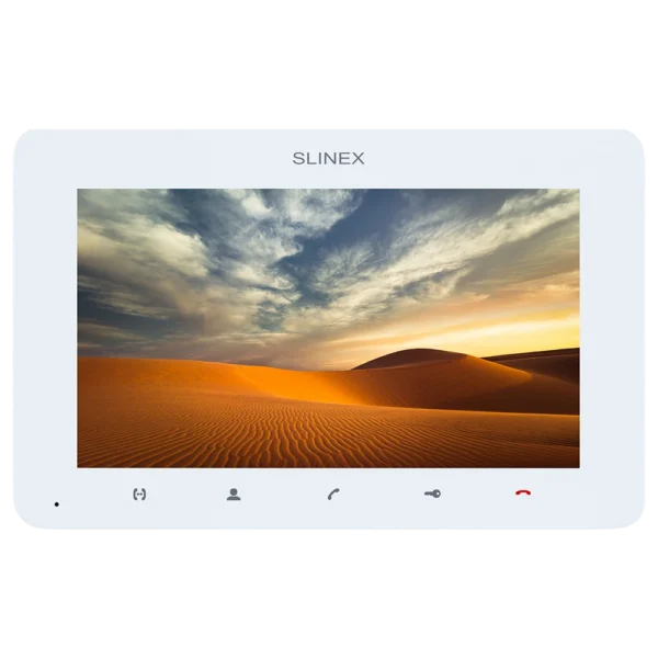 SM-07MHD 7”дюймов (white) Відеодомофон Slinex
