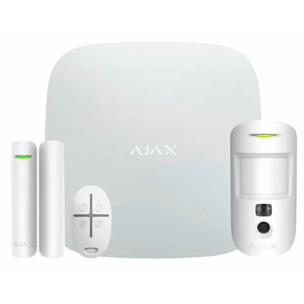 Ajax StarterKit Cam HDR white Комплект охоронної сигналізації