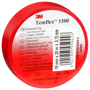 3М Temflex 1500 Ізострічка червона