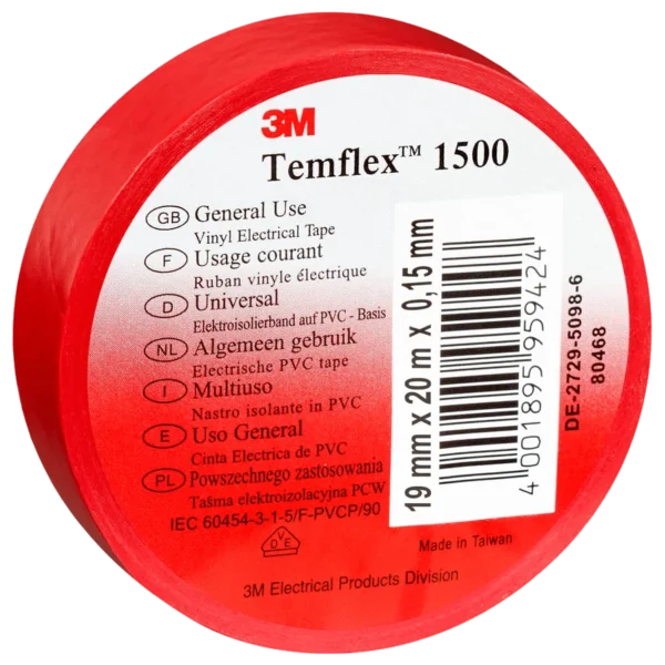 3М Temflex 1500 Ізострічка червона