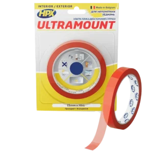 HPX UM1510 ULTRA MOUNT 15мм х 10м Стрічка двохстороння