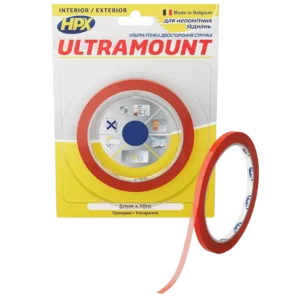 HPX UM0610 ULTRA MOUNT 6мм х 10м Стрічка двохстороння