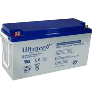 Ultracell UCG150-12 150А•ч 12В гелевая Свинцево-кислотна акумуляторна батарея