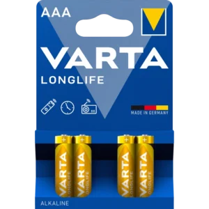 VARTA LONGLIFE BLI 4 ALKALINE Батарейка AAA