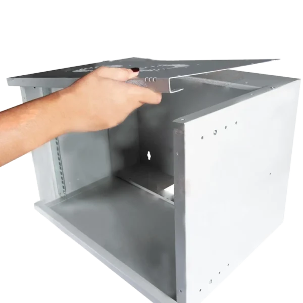 Hypernet WMNC-40-4U-SOHO-FLAT Шафа SOHO коммутаційна настінна 4U 540x400 розбірна - Зображення 3