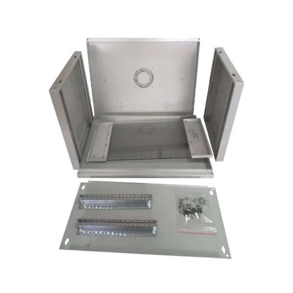 Hypernet WMNC66-9U-FLAT Шафа настінна розбірна 9U 600x600х507 мм - Зображення 3